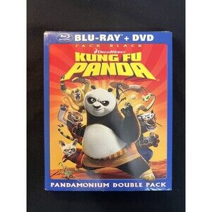 Kung Fu Panda (Blu‑ray + DVD Pandamonium Double Pack) — NEW & SEALED